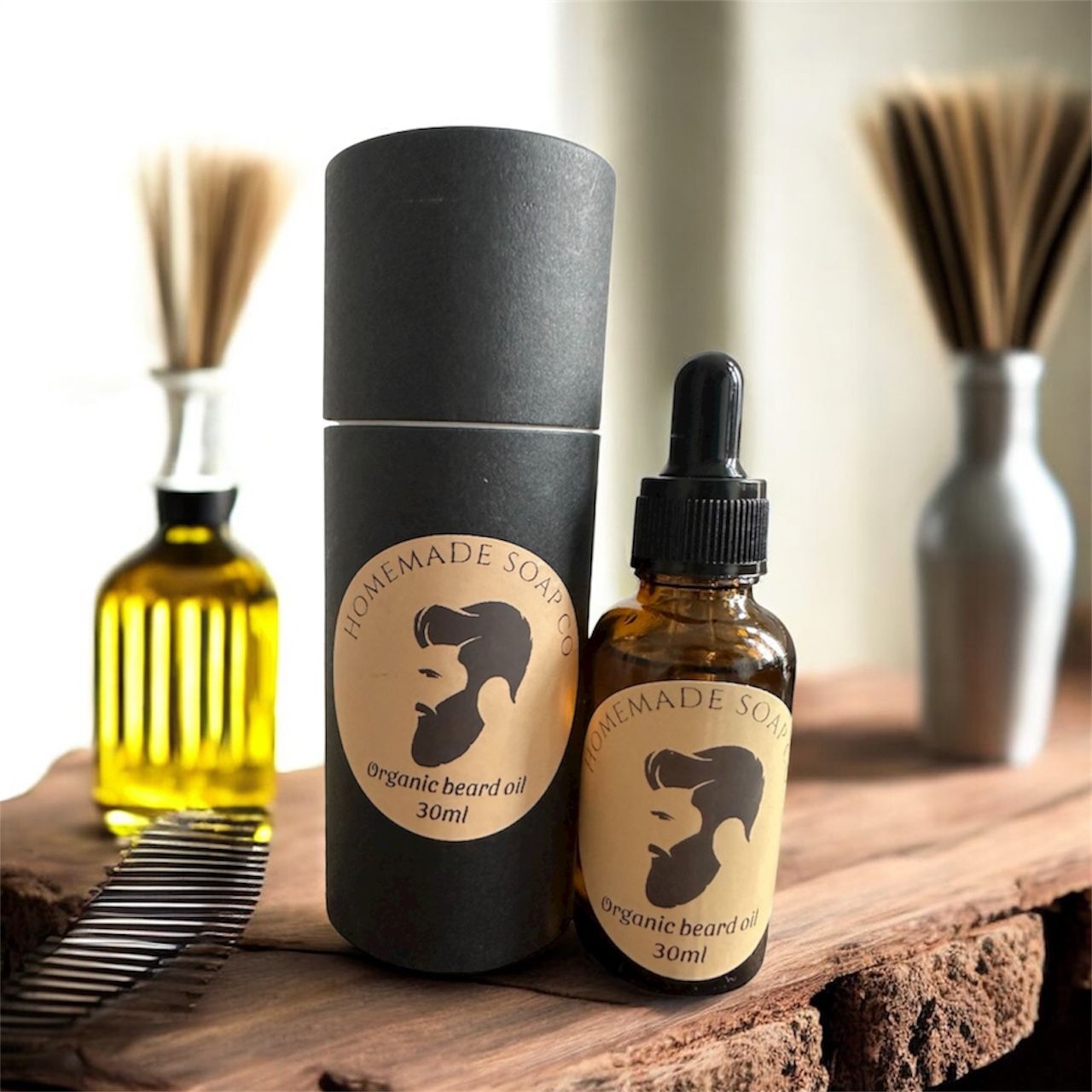 Organic Beard Oil infused with your Favourite Fragrance