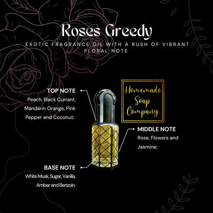 Oud Essential Oil Perfume, Inspired Fragrance, 6ml