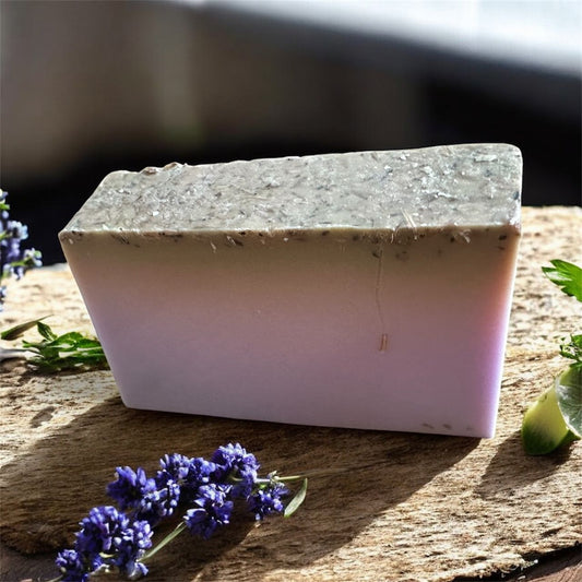 Organic Lavender & Lime Soap Bar – Handmade Natural Body Soap