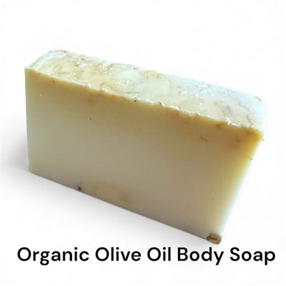 Organic Olive Oil Soap Handmade, Natural Body Bar for Soft & Nourished Skin