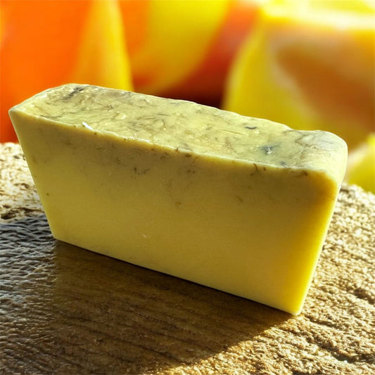 Organic Grapefruit, Lemon & Lime Soap | Handmade, Natural Citrus Body Bar for Refreshing Skin