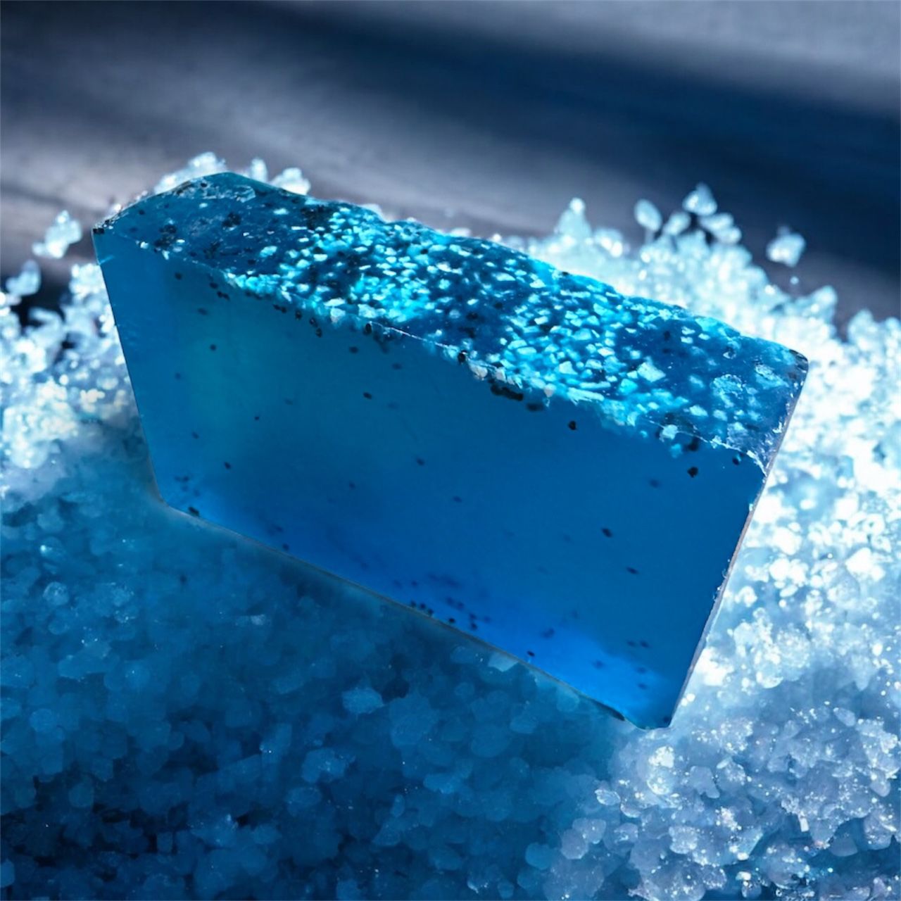 Organic Dead Sea Salt Shampoo Bar | Handmade,Solid Shampoo for Scalp Care & Hair Nourishment