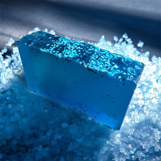 Organic Dead Sea Salt Shampoo Bar | Handmade,Solid Shampoo for Scalp Care & Hair Nourishment