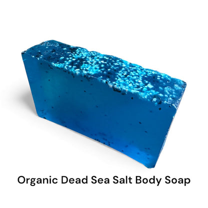 Organic Dead Sea Salt Body Soap | Handmade, Natural Soap for Mineral-Rich Skin Care