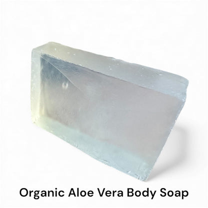 Organic Aloe Vera Body Soap | Handmade, Natural Soothing & Moisturizing Soap Bar