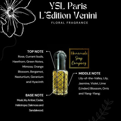 Oud Essential Oil Perfume, Inspired Fragrance, 6ml